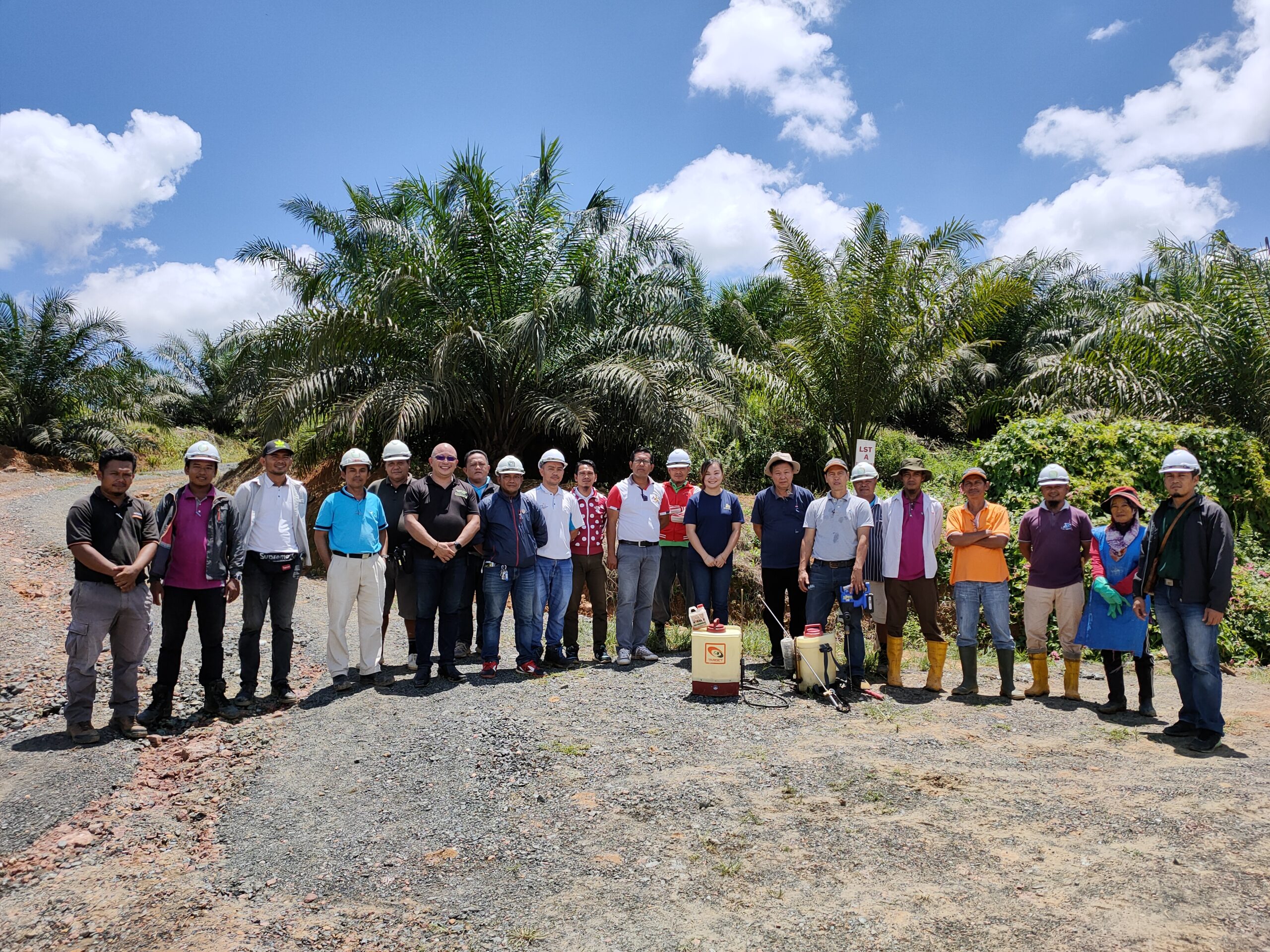 We have 10 years of experience in this field and we provide training programs, treatment services, and products that are related to Ganoderma sp. 
disease in oil palm plantations.